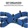 Kable Kontrol Kable Kontrol® Black Zip Ties - 11" Inch Long - UV Resistant Nylon - 50 Lbs Tensile Strength - 500 pc Pack CT219